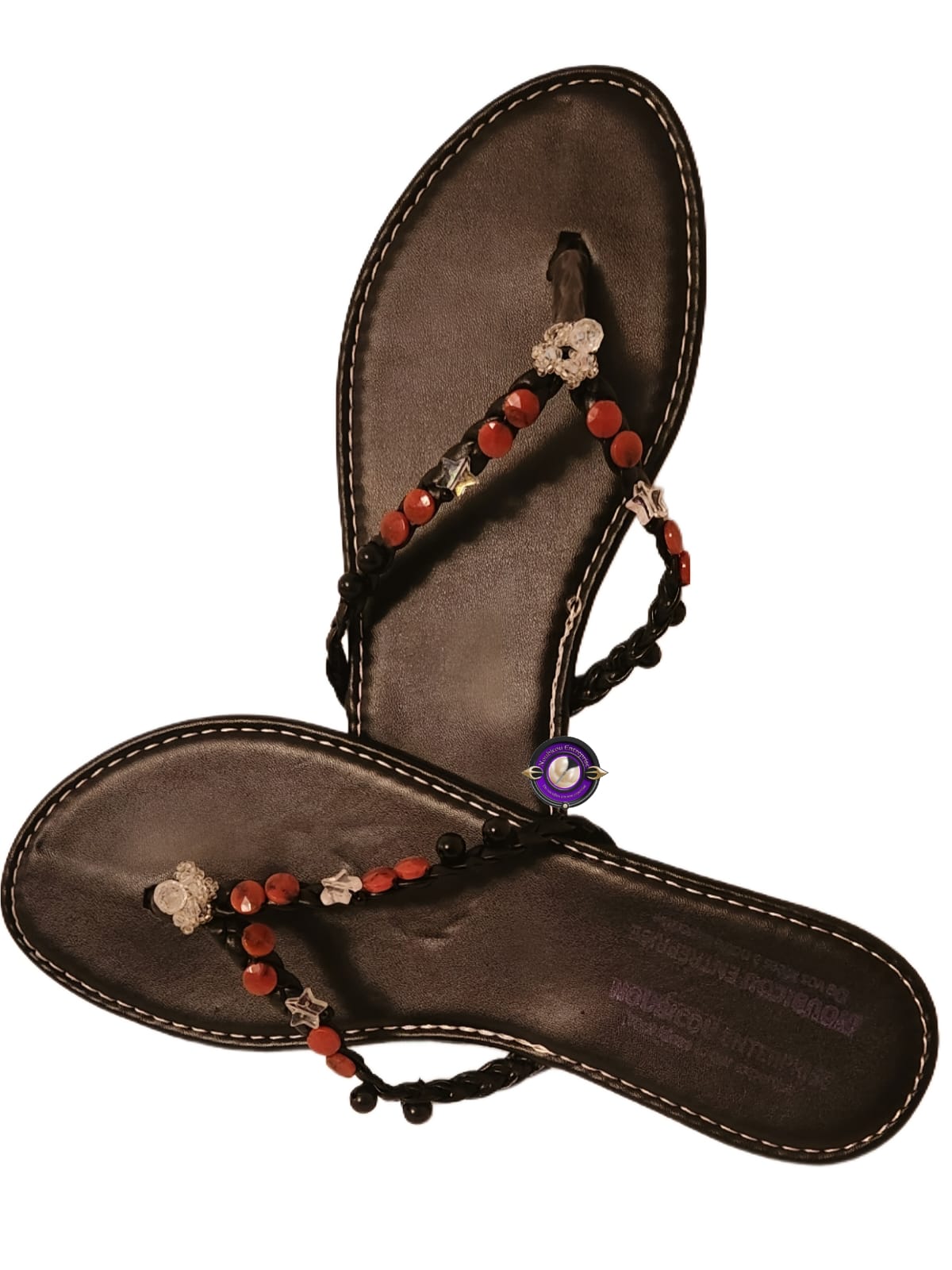 Sandales Artisanales Perlées – Élégance &amp; Confort