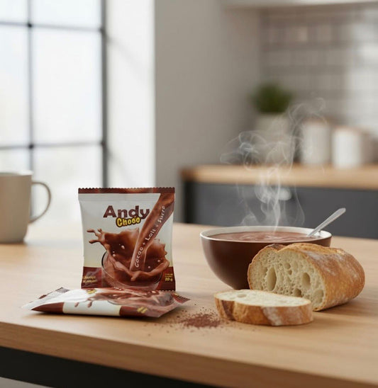 Andy Choco – Natural Cocoa Drink Mix (20g Sachet)