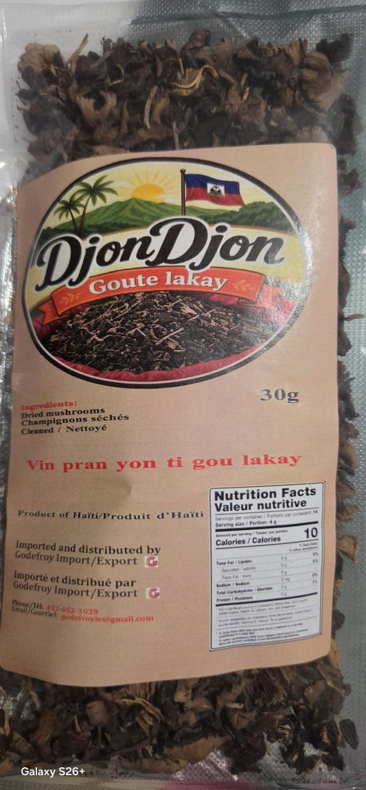 Djondjon — Goute Lakay — 30 g